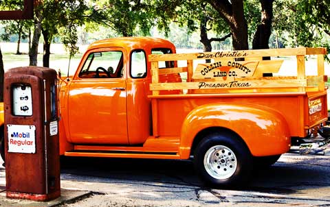 Collin County Land Company Truck